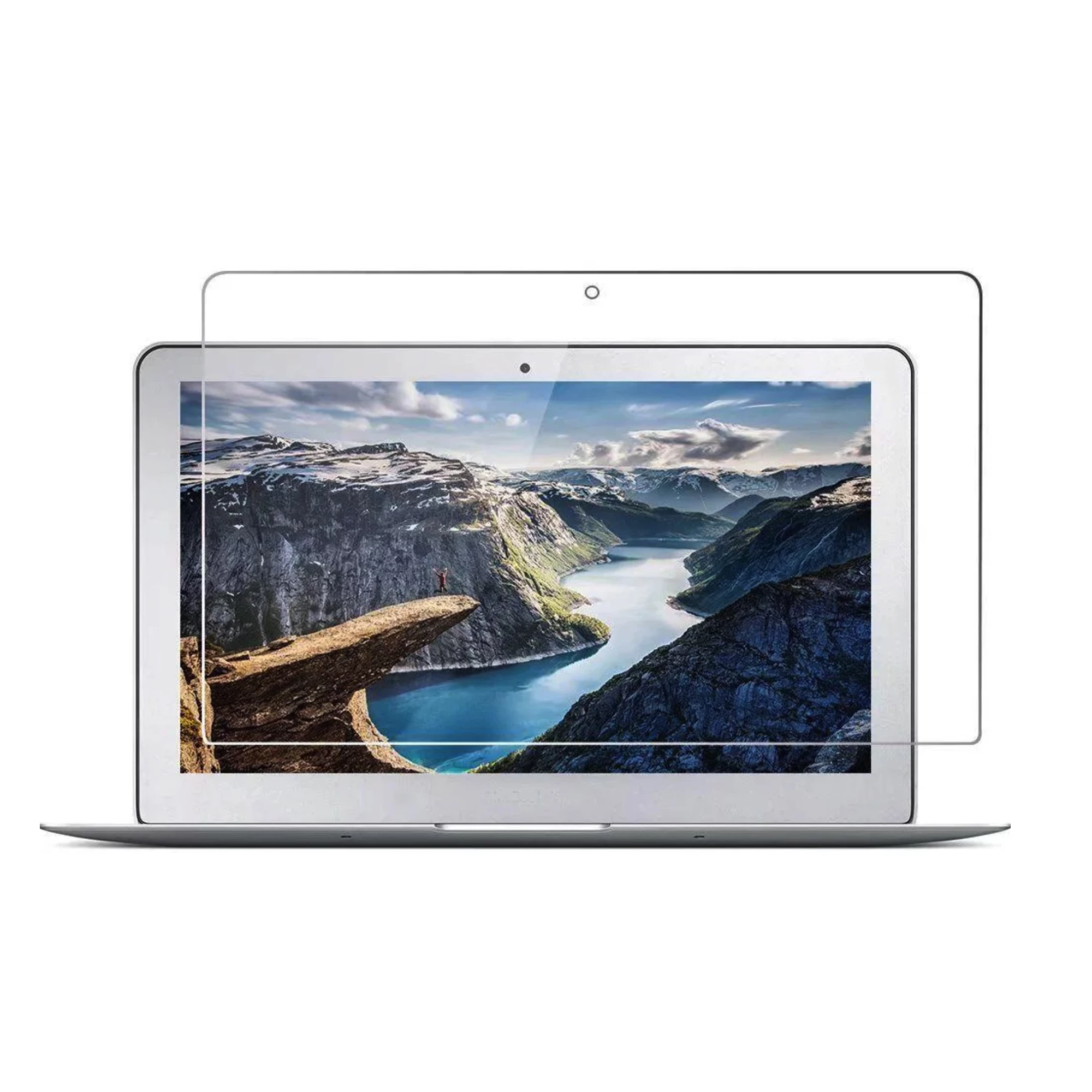 Поклейка защитной пленки WIWU Screen Protector (Clear) for MacBook Pro 13" 2012 - 2015